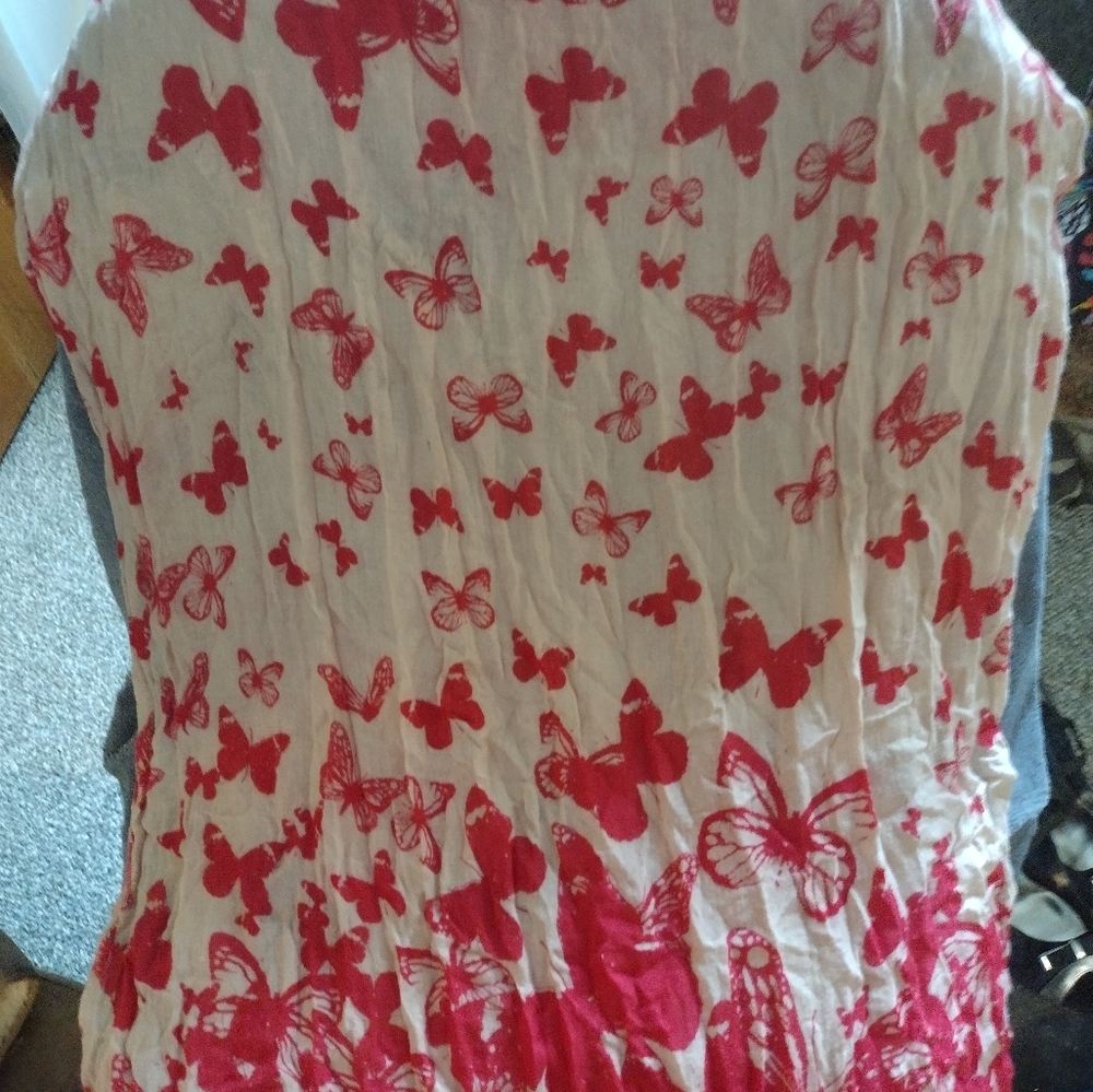 Express butterfly infinity scarf